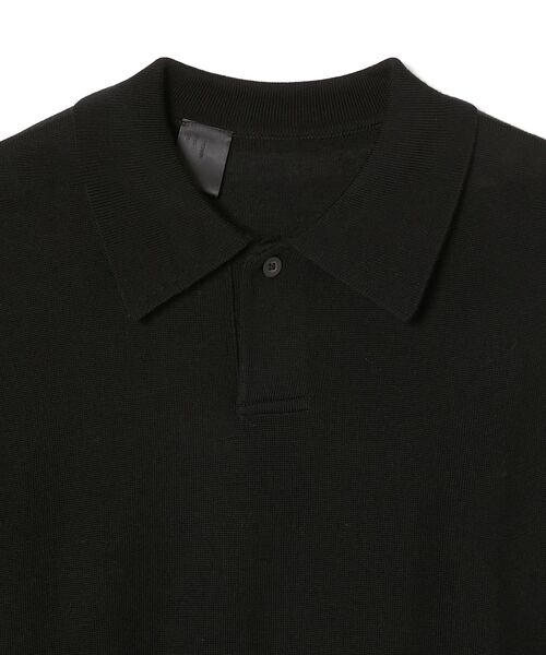 N.HOOLYWOOD COMPILE(N.ハリウッド コンパイル)の「KNIT POLO SHIRT(ニット/セーター・メンズ・ベージュ/ブラック/チャコール・36/38/40)」の4枚目の写真
