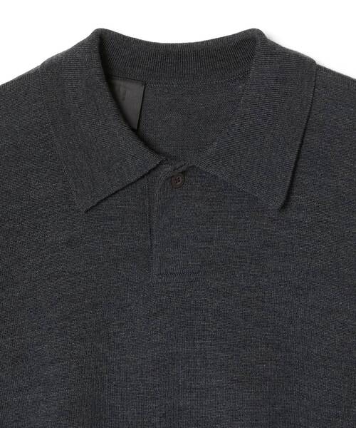 N.HOOLYWOOD COMPILE(N.ハリウッド コンパイル)の「KNIT POLO SHIRT(ニット/セーター・メンズ・ベージュ/ブラック/チャコール・36/38/40)」の8枚目の写真