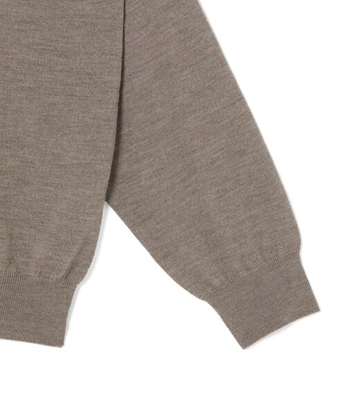 N.HOOLYWOOD COMPILE(N.ハリウッド コンパイル)の「KNIT POLO SHIRT(ニット/セーター・メンズ・ベージュ/ブラック/チャコール・36/38/40)」の13枚目の写真