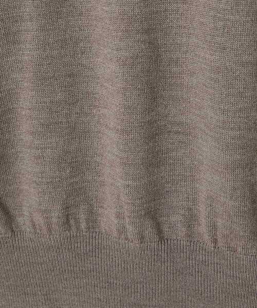 N.HOOLYWOOD COMPILE(N.ハリウッド コンパイル)の「KNIT POLO SHIRT(ニット/セーター・メンズ・ベージュ/ブラック/チャコール・36/38/40)」の14枚目の写真