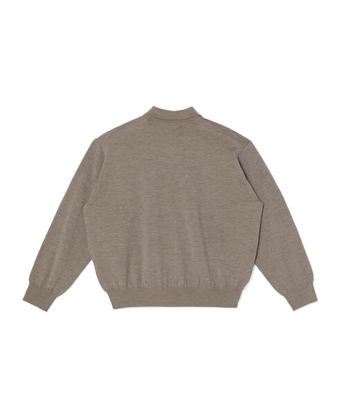 N.HOOLYWOOD COMPILE(N.ハリウッド コンパイル)の「KNIT POLO SHIRT(ニット/セーター・メンズ・ベージュ/ブラック/チャコール・36/38/40)」の15枚目の写真
