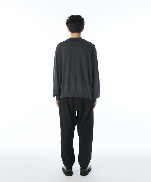 N.HOOLYWOOD COMPILE(N.ハリウッド コンパイル)の「KNIT POLO SHIRT(ニット/セーター・メンズ・ベージュ/ブラック/チャコール・36/38/40)」の18枚目の写真