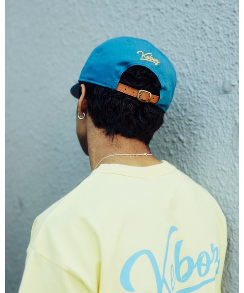 KEBOZ（ケボズ）の「NEW ERA × KEBOZ 9FIFTY SOFT BUCKRAM（キャップ・メンズ・ブルー・FREE）」の3枚目の写真