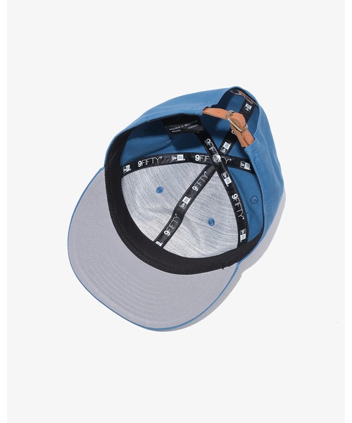 KEBOZ（ケボズ）の「NEW ERA × KEBOZ 9FIFTY SOFT BUCKRAM（キャップ・メンズ・ブルー・FREE）」の6枚目の写真
