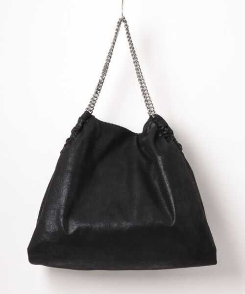 STELLA McCARTNEY(ステラマッカートニー)の「Falabella Drawstring Tote Bag / ファラベラ巾着トートバッグ(トートバッグ・レディース・ブラック・ONE SIZE)」の6枚目の写真