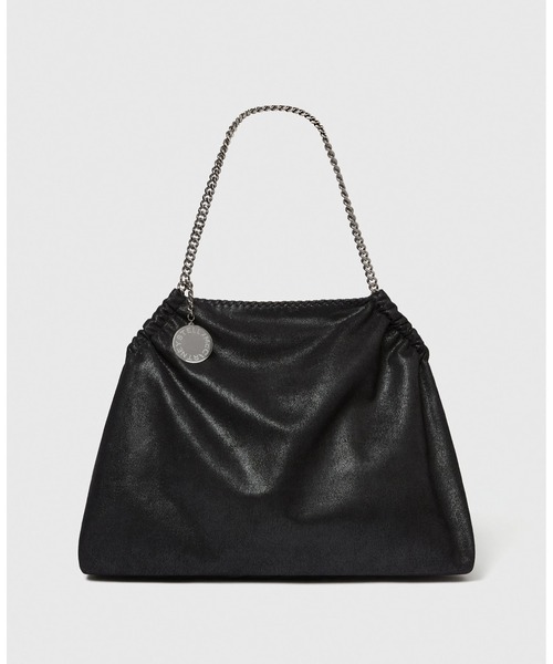 STELLA McCARTNEY(ステラマッカートニー)の「Falabella Drawstring Tote Bag / ファラベラ巾着トートバッグ(トートバッグ・レディース・ブラック・ONE SIZE)」の1枚目の写真