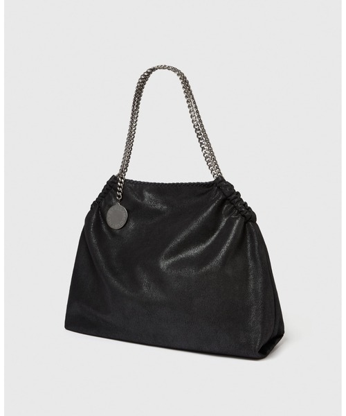STELLA McCARTNEY(ステラマッカートニー)の「Falabella Drawstring Tote Bag / ファラベラ巾着トートバッグ(トートバッグ・レディース・ブラック・ONE SIZE)」の3枚目の写真