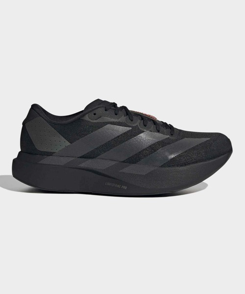 adidas(アディダス)の「アディゼロ EVO SL / Adizero EVO SL / ランニングシューズ / アディダス adidas(スニーカー・メンズ・ブラック・24.5cm/25.0cm/25.5cm/26.0cm/26.5cm/27.0cm/27.5cm/28.0cm/28.5cm/29.0cm)」の1枚目の写真
