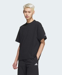 ルーズフィット ワッフルファブリック 半袖Tシャツ / アディダス adidas