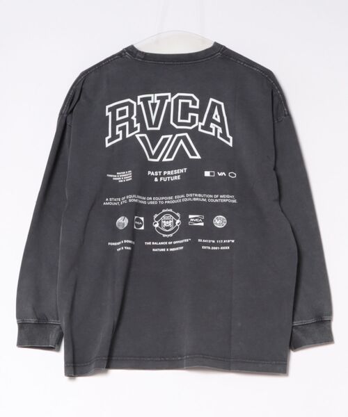 RVCA（ルーカ）の「RVCA/ルーカ バックプリント ロンT BG044050（Tシャツ/カットソー・レディース・ホワイト/ブラック/チャコールグレー/ライトブルー・S/M）」の22枚目の写真