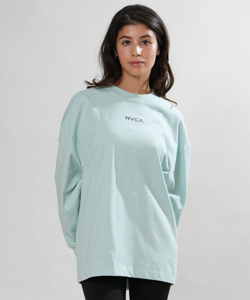 RVCA（ルーカ）の「RVCA/ルーカ バックプリント ロンT BG044050（Tシャツ/カットソー・レディース・ホワイト/ブラック/チャコールグレー/ライトブルー・S/M）」の17枚目の写真