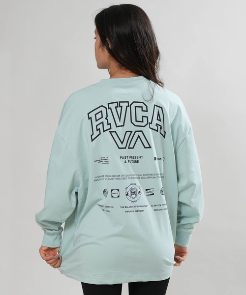 RVCA（ルーカ）の「RVCA/ルーカ バックプリント ロンT BG044050（Tシャツ/カットソー・レディース・ホワイト/ブラック/チャコールグレー/ライトブルー・S/M）」の18枚目の写真
