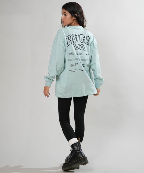 RVCA（ルーカ）の「RVCA/ルーカ バックプリント ロンT BG044050（Tシャツ/カットソー・レディース・ホワイト/ブラック/チャコールグレー/ライトブルー・S/M）」の20枚目の写真