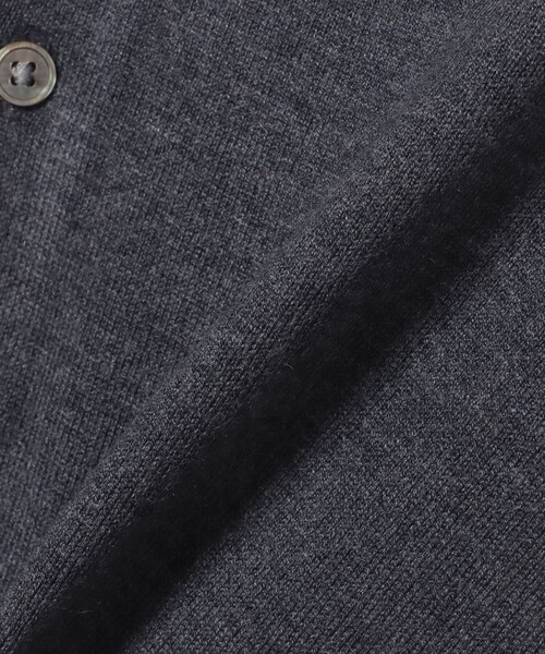 BEAMS HEART(ビームスハート)の「ロングスリーブ ニットポロ(ニット/セーター・メンズ・ブラック/チャコールグレー・LARGE/SMALL/X-LARGE/MEDIUM)」の14枚目の写真