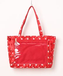 WEGO/ポルカドットレースアップ痛バッグS