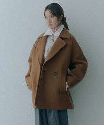 【定番】ウールボンディングミドルコート