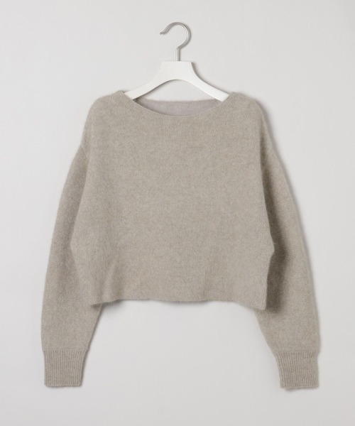 A part by(アパートバイ)の「【名品シリーズ】ラクーンコンボートプルオーバー(ニット/セーター・レディース・オフホワイト/ネイビー/ライトベージュ/バーガンディー・FREE)」の2枚目の写真