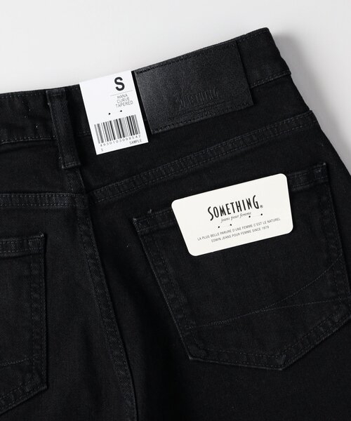 SOMETHING(サムシング)の「HANA CURVE TAPER(その他パンツ・レディース・ブラック・02/03/04/05)」の9枚目の写真