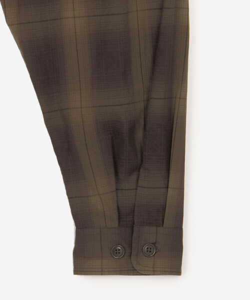 DANTON(ダントン)の「DANTON | レギュラーカラー 長袖ワークシャツ MEN(シャツ/ブラウス・メンズ・グレー系その他/ブラウン系その他・44/40/42)」の6枚目の写真