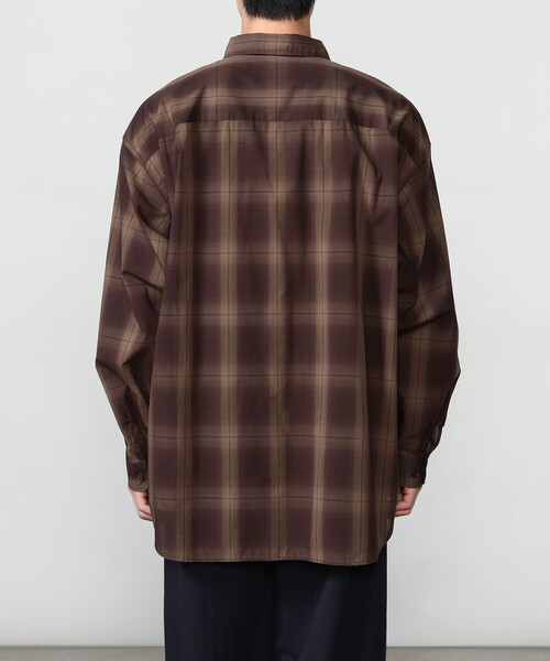 DANTON(ダントン)の「DANTON | レギュラーカラー 長袖ワークシャツ MEN(シャツ/ブラウス・メンズ・グレー系その他/ブラウン系その他・44/40/42)」の11枚目の写真