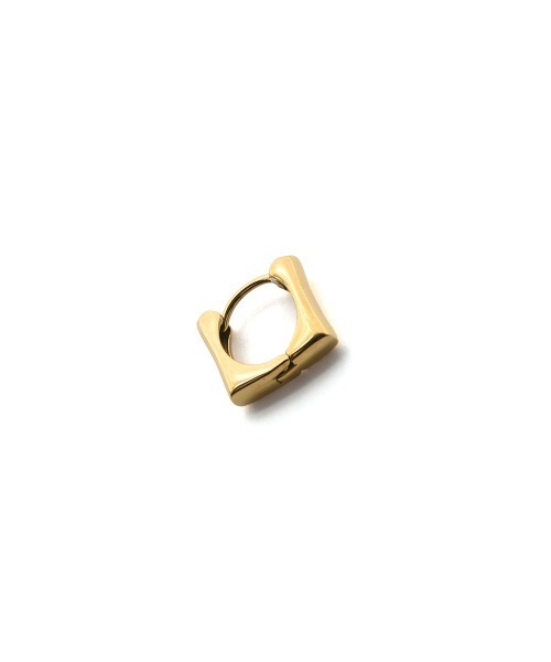 marjour（マージュール）の「[STAINLESS] SQUARE HOOP PIERCE（ピアス（両耳用）・レディース・シルバー/ゴールド・FREE）」の10枚目の写真