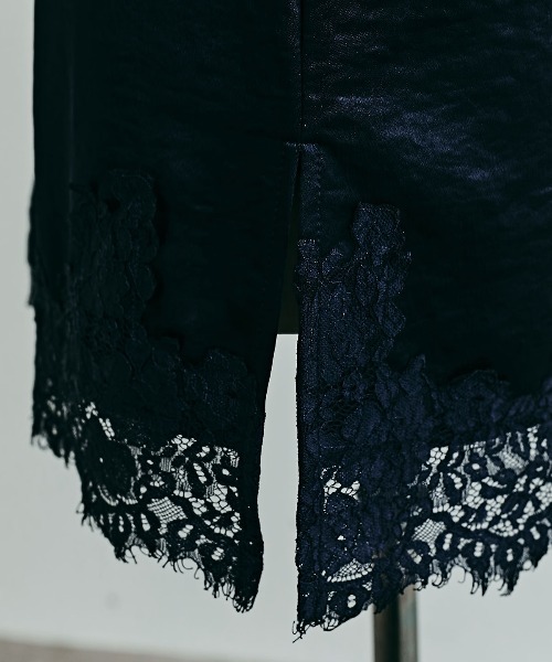 W:Huku（フーク）の「シルキーサテンレースキャミソール / Silky Satin Lace Camisole（キャミソール・レディース・ネイビー/オフホワイト/ピンク/ブラウン・FREE）」の20枚目の写真