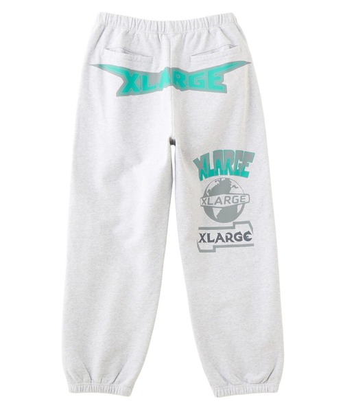XLARGE（エクストララージ）の「MULTI LOGO SWEATPANTS（スウェットパンツ・メンズ・アッシュ/ネイビー/ブラック/グリーン・L/XL/M/S）」の19枚目の写真