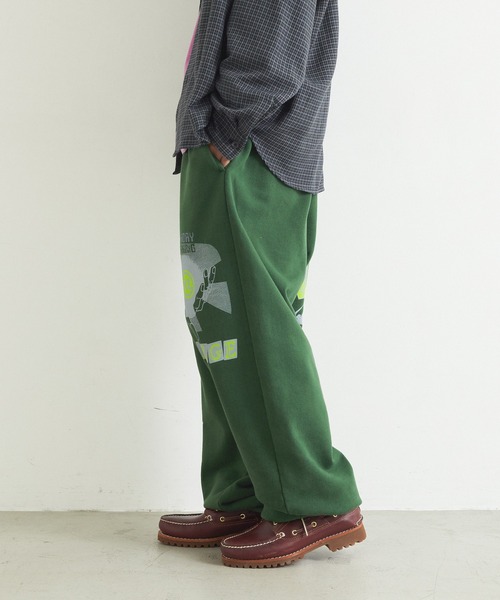XLARGE（エクストララージ）の「MULTI LOGO SWEATPANTS（スウェットパンツ・メンズ・アッシュ/ネイビー/ブラック/グリーン・L/XL/M/S）」の10枚目の写真