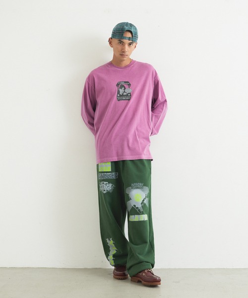 XLARGE（エクストララージ）の「MULTI LOGO SWEATPANTS（スウェットパンツ・メンズ・アッシュ/ネイビー/ブラック/グリーン・L/XL/M/S）」の12枚目の写真