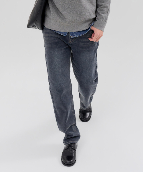 CHASECULT(チェイスカルト)の「メンズ Dトーンウォッシュ ストレートデニム-FERK2312B04(デニムパンツ・メンズ・ネイビー・92/86/82/76/70)」の3枚目の写真