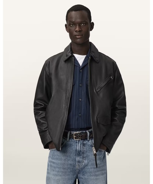 ALLSAINTS(オールセインツ)の「ARTO JACKET | ARTO ジャケット(その他アウター・メンズ・ブラック・M/L/XL)」の1枚目の写真
