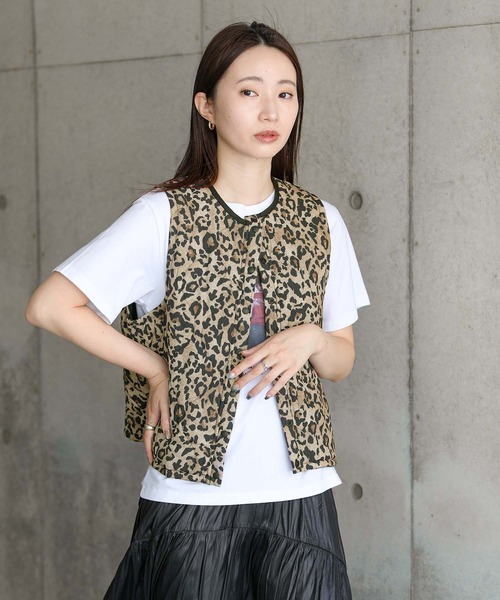 Gready Brilliant(グレディブリリアン)の「レオパディングベスト(ベスト・レディース・レオパード・FREE)」の22枚目の写真
