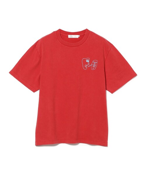 TOKYO CULTUART by BEAMS(トウキョウカルチャートバイビームス)の「norahi / Cravings T-Shirt(Tシャツ/カットソー・レディース・レッド/ブラック・LARGE/MEDIUM/SMALL/X-LARGE)」の6枚目の写真