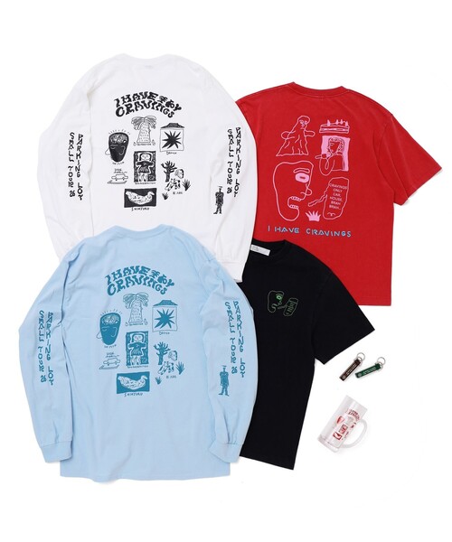 TOKYO CULTUART by BEAMS(トウキョウカルチャートバイビームス)の「norahi / Cravings T-Shirt(Tシャツ/カットソー・レディース・レッド/ブラック・LARGE/MEDIUM/SMALL/X-LARGE)」の11枚目の写真