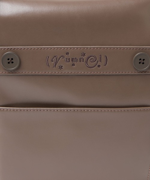 rumnel:（ルムネル）の「合皮ビッグボストンバッグ / Glossy Big Boston Bag（ボストンバッグ・レディース・ピンク/ブラウン・FREE）」の16枚目の写真