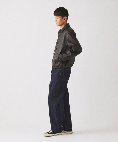 JOURNAL STANDARD relume(ジャーナルスタンダード レリューム)の「ラムレザー ジップジャケット(ライダースジャケット・メンズ・ブラック/ブラウン・MEDIUM/LARGE)」の22枚目の写真