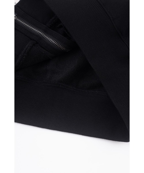SUPPLIER(サプライヤー)の「ジップフーディ|Fire Bones Leather Patch Zip Hoodie|SUPPLIER(パーカー・メンズ・ダークグレー/ブラック・LARGE/X-LARGE/SMALL/MEDIUM)」の11枚目の写真