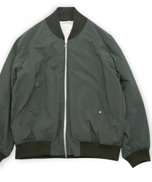 ATON（エイトン）の「【ATON】 FIBRIL NYLON SATIN FLIGHT JACKET（MA-1）」