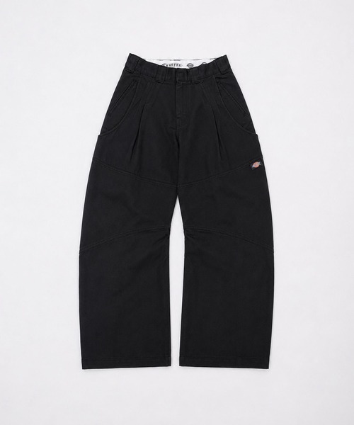 NVRFRGT(ネヴァーフォーゲット)の「Dickies×NVRFRGT DOUBLE KNEE CURVED LEG UTILITY WORK PANTS(その他パンツ・レディース・カーキ/ブラック/ダークグレー・0/2/1)」の18枚目の写真