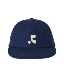 Rest&Recreation（レストアンドレクリエーション）の「TEXTURED LOGO WIDE CAP - BLUE（キャップ）」