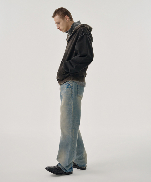 MMIC（エムエムアイシー）の「SHADE LAYER ZIP-UP HOODIE (BLACK)（パーカー・メンズ・その他・MEDIUM/LARGE）」の3枚目の写真