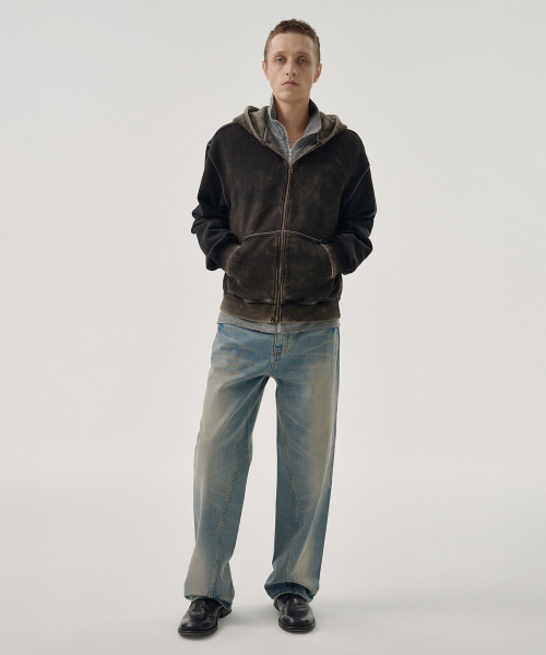 MMIC（エムエムアイシー）の「SHADE LAYER ZIP-UP HOODIE (BLACK)（パーカー・メンズ・その他・MEDIUM/LARGE）」の4枚目の写真