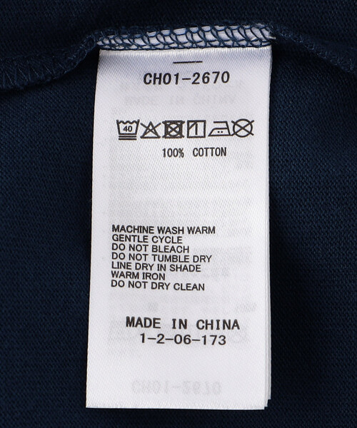 CHUMS(チャムス)の「限定展開 CHUMS/チャムス ブービー フェイス ポケット ブラッシュド L/S ティー / Booby Face PKT Brushed L/S T / CH01-267(Tシャツ/カットソー・メンズ・ホワイト/ブラック/ネイビー・SMALL/MEDIUM/LARGE/X-LARGE)」の9枚目の写真