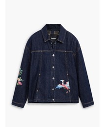 オリエンタル虎 バックプリント デニムジャケット|Desigual 2026秋冬新作