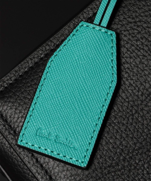 Paul Smith(ポールスミス)の「クリーンレザー ショルダーバッグ【553461 N341S】(ショルダーバッグ・メンズ・グレイッシュベージュ/ブラック・FREE)」の6枚目の写真
