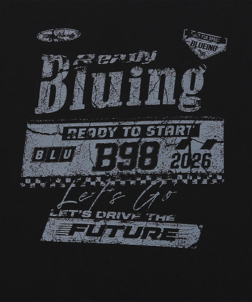 BLUEING（ブルーイング）の「BLUEING FUTURE LONG SLEEVE [BLACK]（Tシャツ/カットソー・メンズ・その他・LARGE/MEDIUM）」の4枚目の写真
