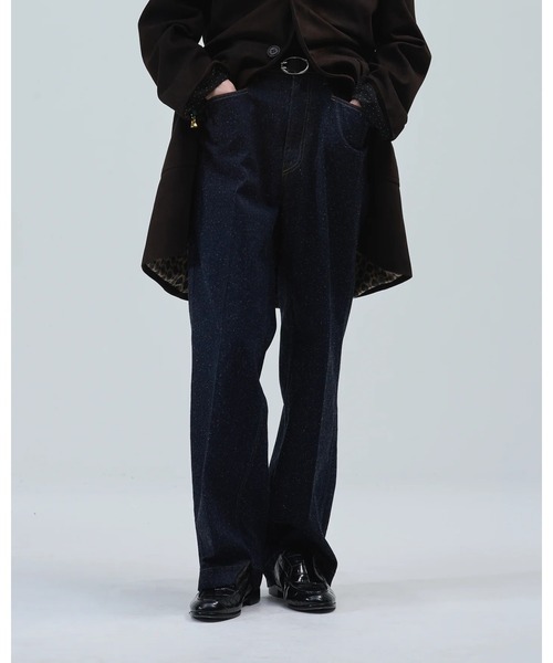 BED J.W. FORD(ベッドフォード)の「【BED J.W. FORD】Deck Denim(デニムパンツ・メンズ・ブルー/インディゴブルー/ブラック・1/0)」の3枚目の写真