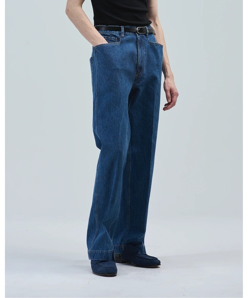 BED J.W. FORD(ベッドフォード)の「【BED J.W. FORD】Deck Denim(デニムパンツ・メンズ・ブルー/インディゴブルー/ブラック・1/0)」の1枚目の写真