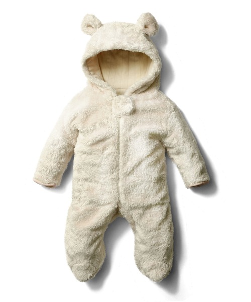 SweetMommy（スウィートマミー）の「【ZOZO限定カラー】もこもこボア オーガニックコットン アニマル カバーオール（ロンパース・キッズ・ピンク/ブルー/チャコール/ベージュ/ブラウン/ブラウン系その他/グレー/ピンク系その他・70/80/90）」の20枚目の写真
