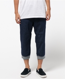 gym master | デニムリブクロップドパンツ(デニムパンツ)